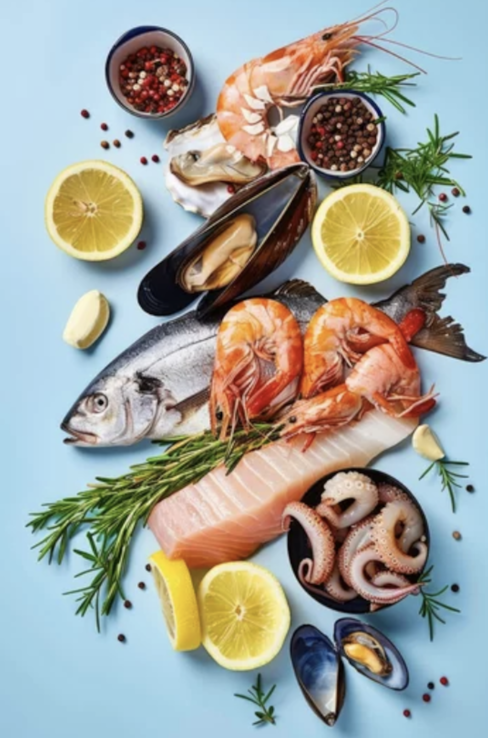categorie fruit de mer et fetes